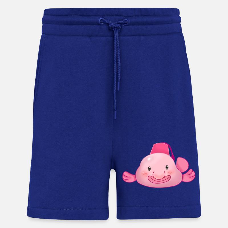 Blobfisch - Short bio décontracté fabriqué en UE - Iconic Blue