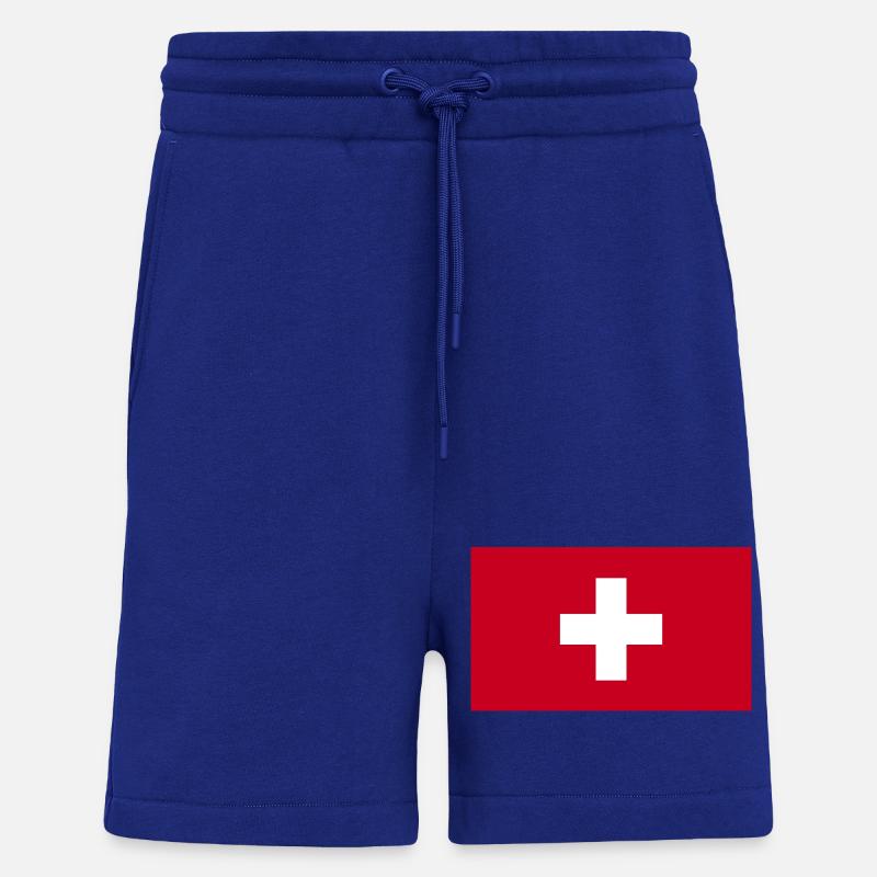 Schweiz Flagge - Shorts - made by SPREAD - Iconic Blue
