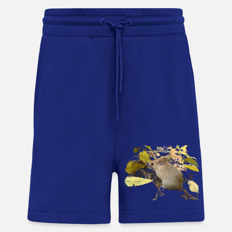 Maus im Laub - Shorts - made by SPREAD - Iconic Blue