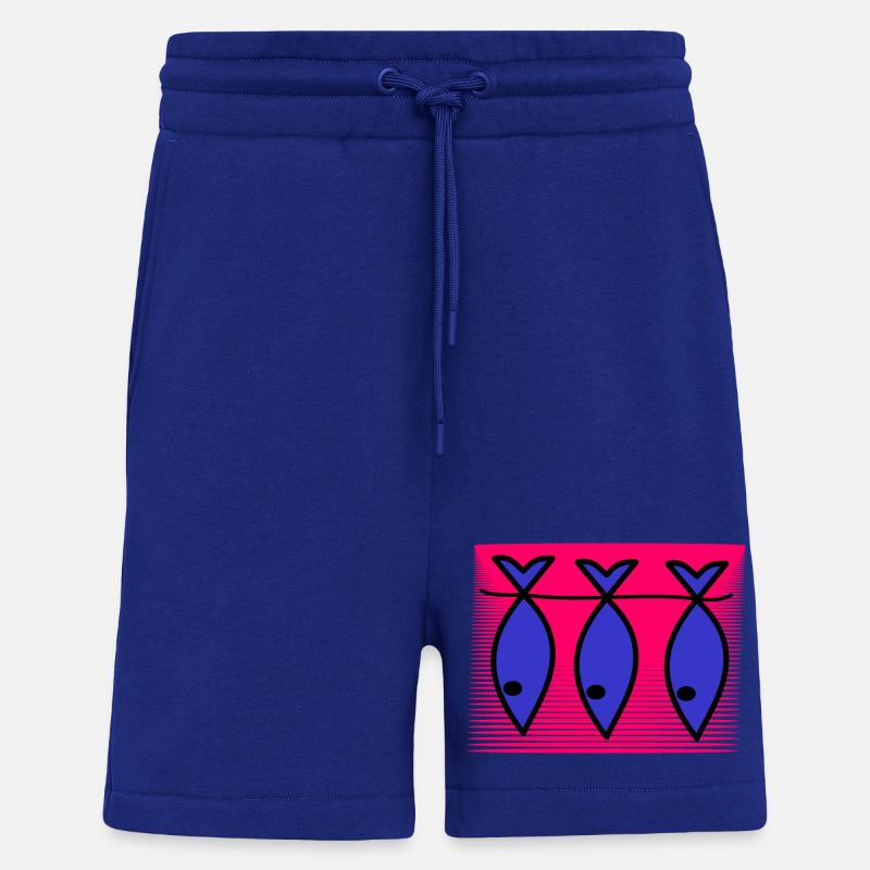 RETRAITE. BONNE RETRAITE. JOYEUSE RETRAITE - Short bio décontracté fabriqué en UE - Iconic Blue