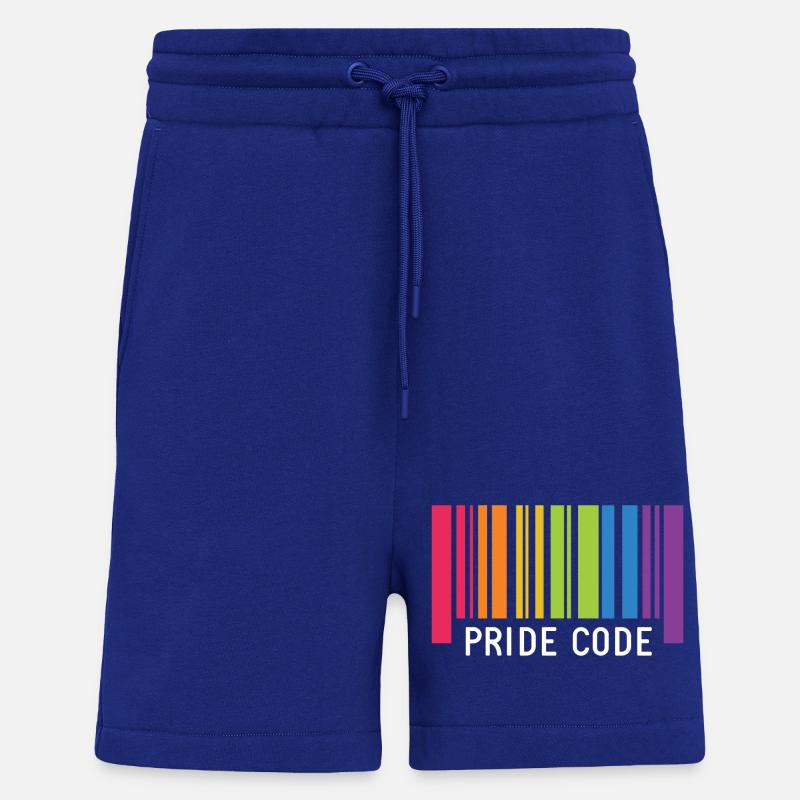 LGBT Pride Month - Pride Code - Shorts - made by SPREAD - Iconic Blue
