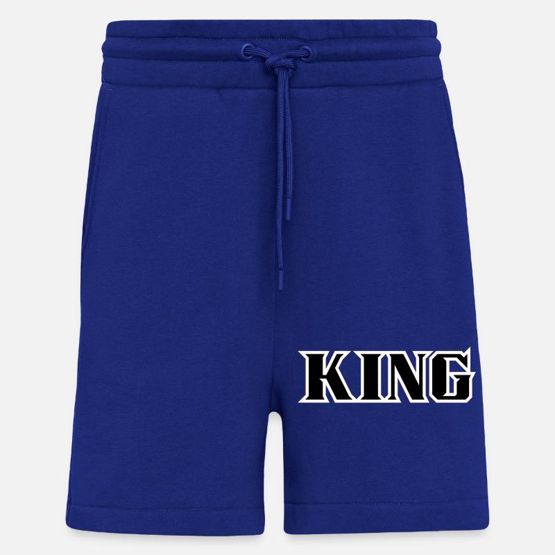 King Classic Text - Shorts - made by SPREAD - Iconic Blue