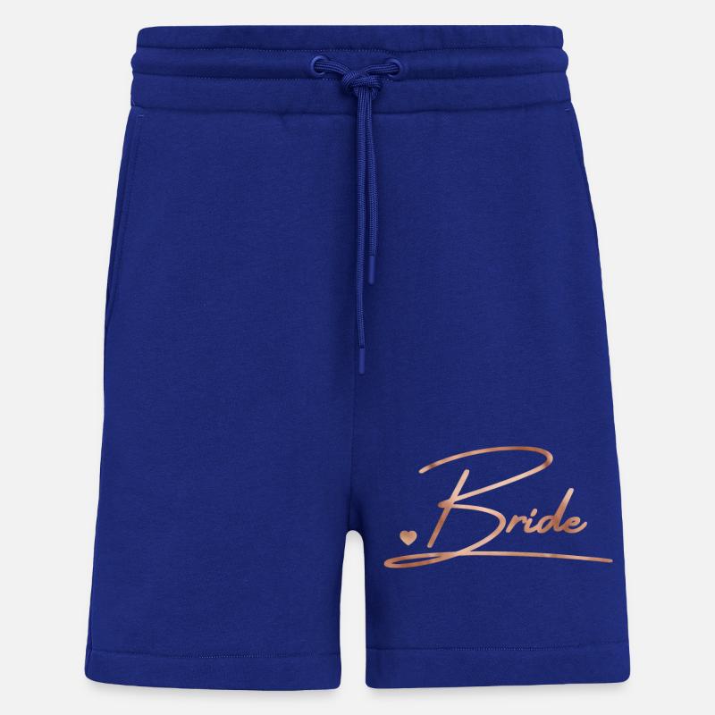 Team Bride! Personalisierbar - Shorts - made by SPREAD - Iconic Blue