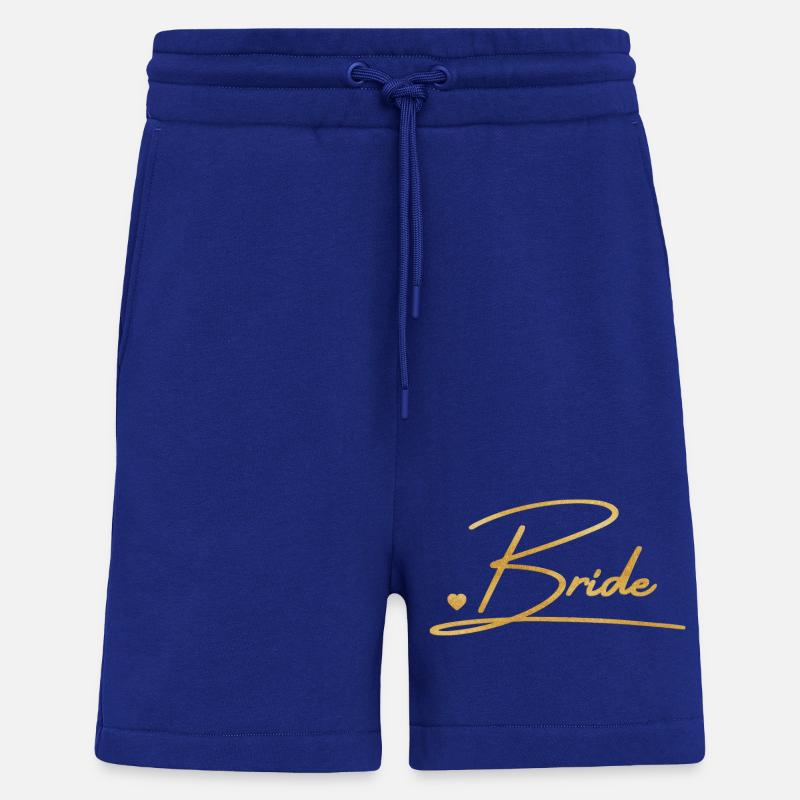 Team Bride! Personalisierbar - Shorts - made by SPREAD - Iconic Blue