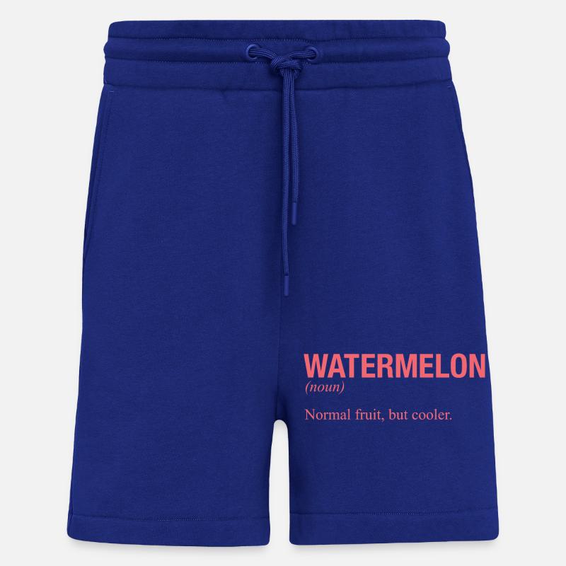 PASTÈQUE Wassermelone - Short bio décontracté fabriqué en UE - Iconic Blue