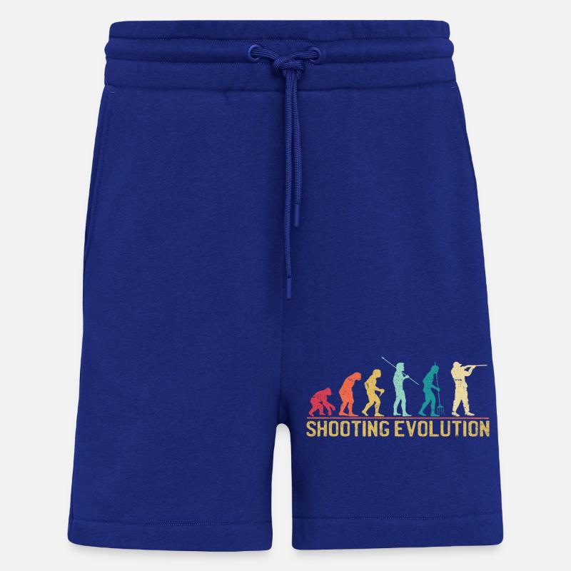 Shooting Evolution Progression Design - Shorts - made by SPREAD - Iconic Blue