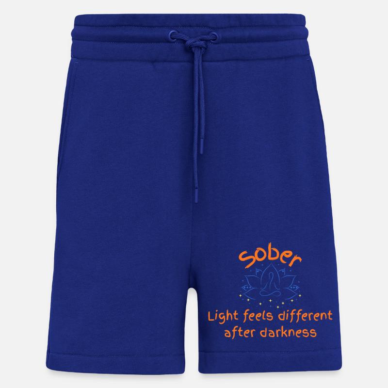 Nüchternes Licht nach der Dunkelheit - Shorts - made by SPREAD - Iconic Blue