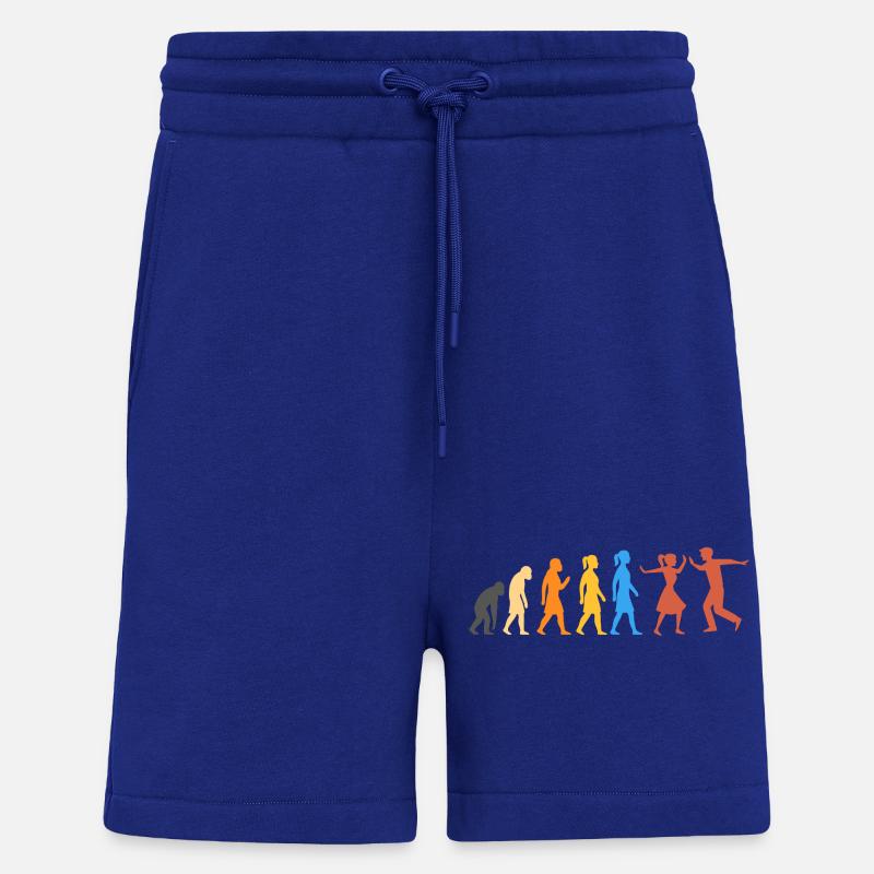 Swing Dance - The Highest Level of Evolution (2) - Shorts - made by SPREAD - Iconic Blue
