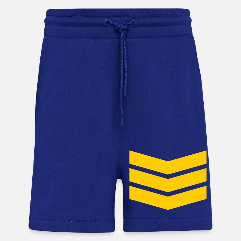 Chevron Stack Bold Pattern - Shorts - made by SPREAD - Iconic Blue