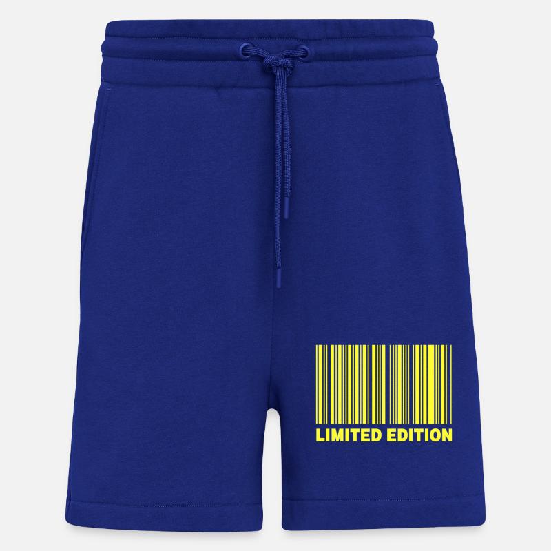 ÉDITION LIMITÉE - CODE-BARRES - Short bio décontracté fabriqué en UE - Iconic Blue