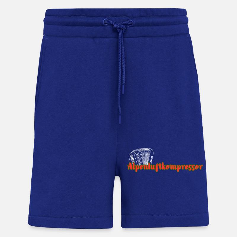 Alpenluftkompressor_2 - Short bio décontracté fabriqué en UE - Iconic Blue