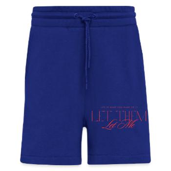 Let Them Mindset - Short bio décontracté fabriqué en UE - Iconic Blue - Devant