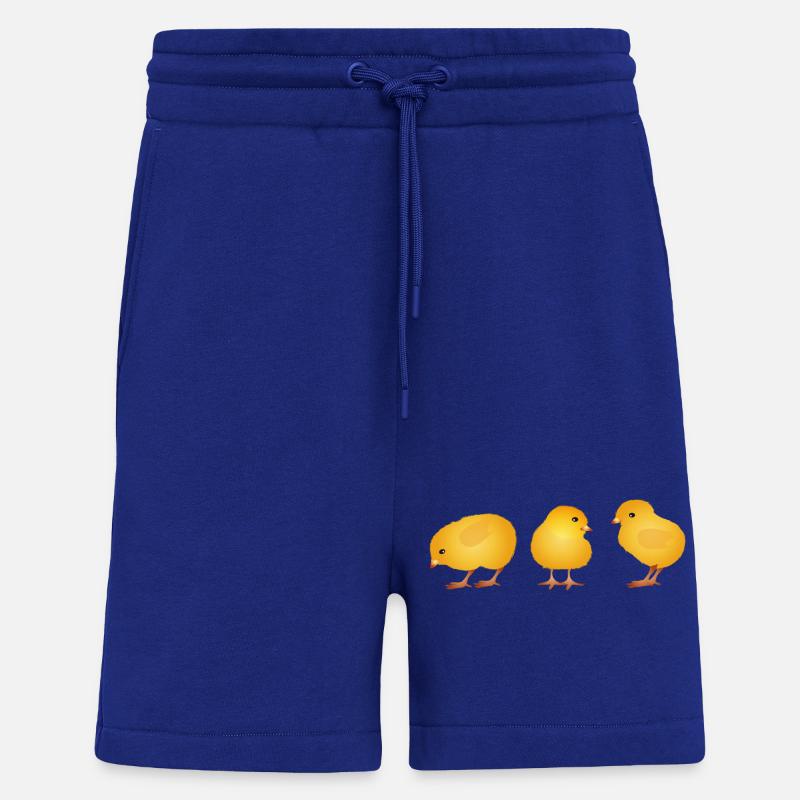 Chick – Cute Spring and Easter Motif - Shorts - made by SPREAD - Iconic Blue