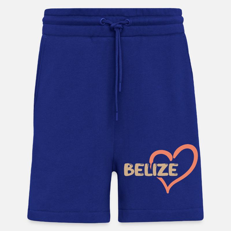 Belize sous le nom de Belize - Short bio décontracté fabriqué en UE - Iconic Blue