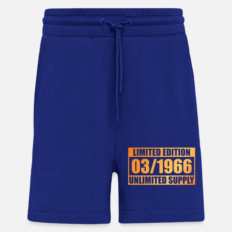 60e anniversaire édition limitée - ꝏ Approvisionnement 03/1966 - Short bio décontracté fabriqué en UE - Iconic Blue