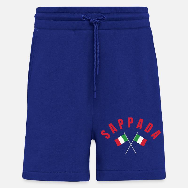 Sappada Italy  Flags  - Shorts - made by SPREAD - Iconic Blue