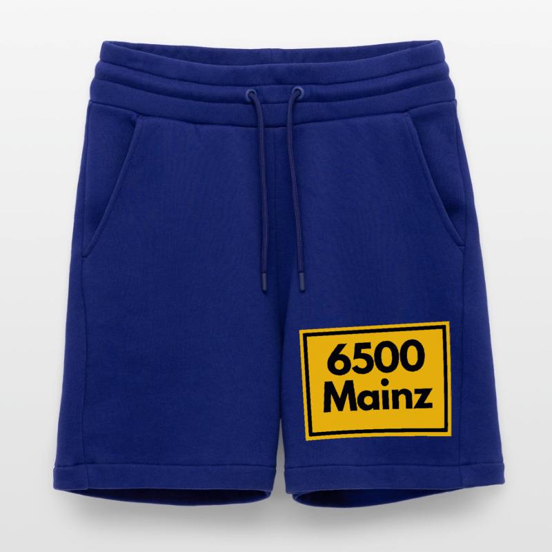 OLD POSTCODE POSTCODE RETRO 6500 MAINZ MEEENZ Shorts - made by SPREAD