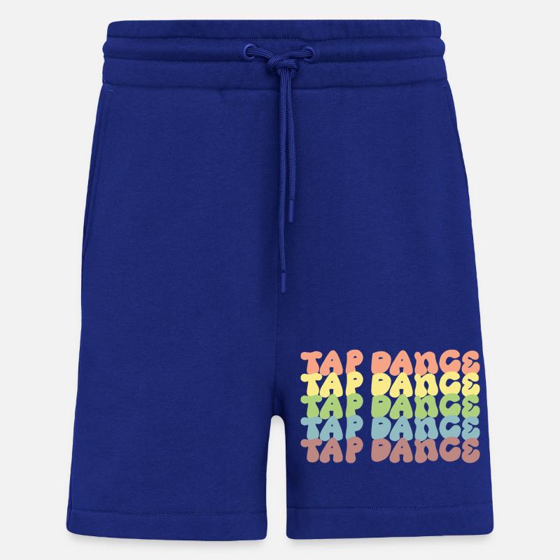 Regenbogen Tapdance Muster - Shorts - made by SPREAD - Iconic Blue