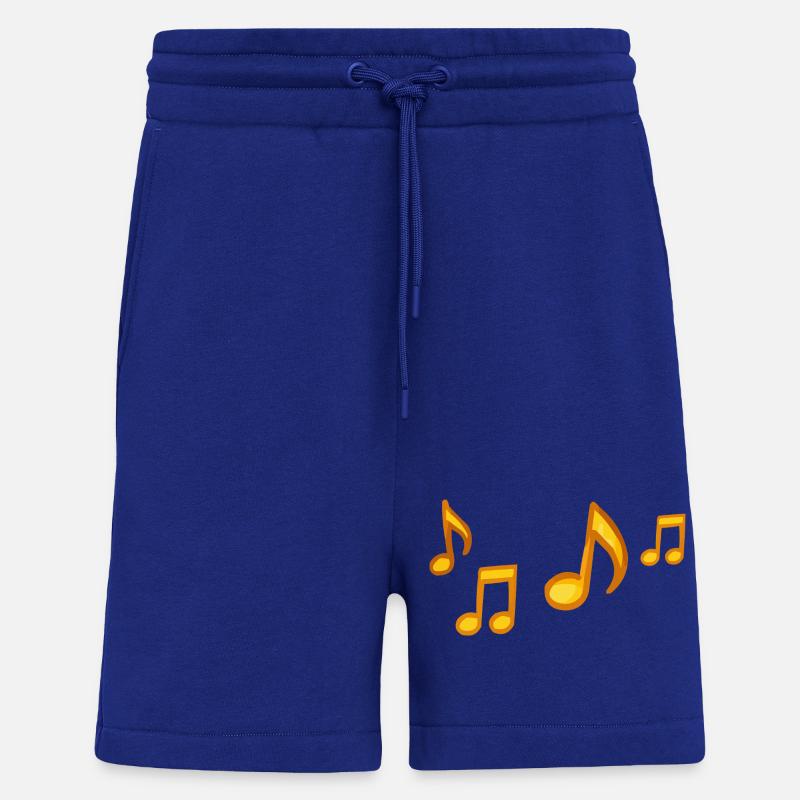 Sunny Notes Illustration - Shorts - made by SPREAD - Iconic Blue