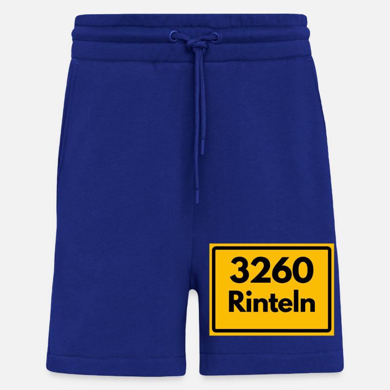OLD POSTCODE RETRO 3260 RINTELN – WESER - Shorts - made by SPREAD - Iconic Blue