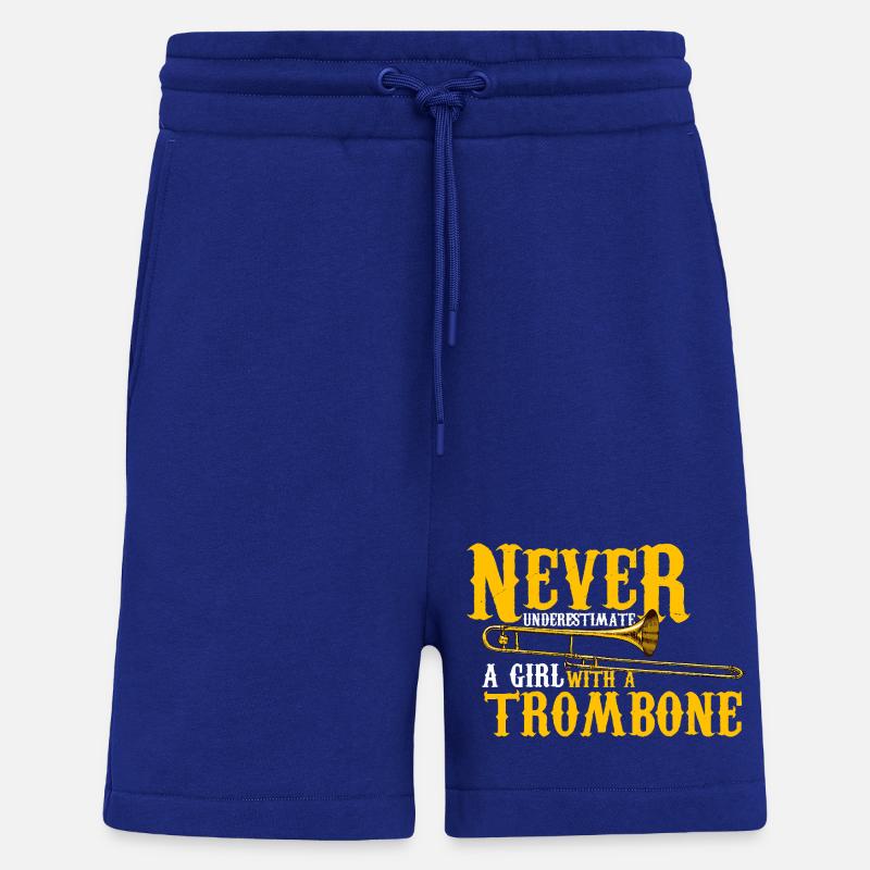 Versteht nie: Posaunenmädchen - Shorts - made by SPREAD - Iconic Blue