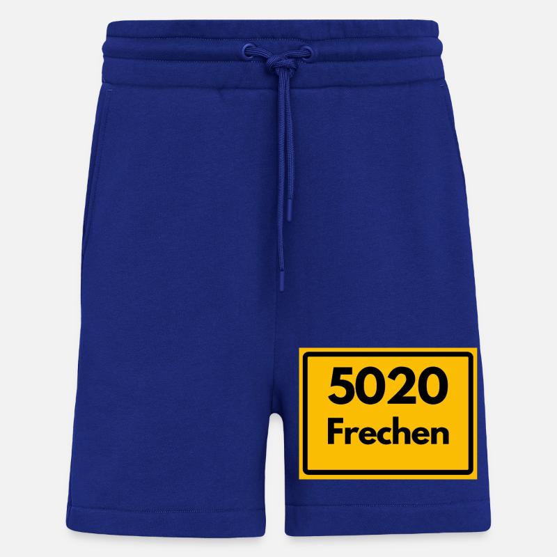 ALTE POSTLEITZAHL PLZ RETRO 5020 FRECHEN - Shorts - made by SPREAD - Iconic Blue