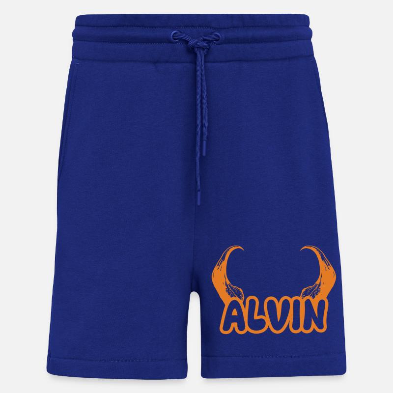 Devil Alvin - Short bio décontracté fabriqué en UE - Iconic Blue