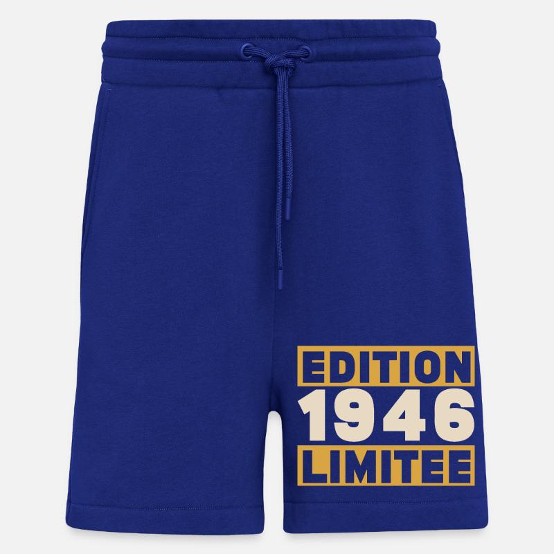 1946 80 Jahre Jubiläumsgeschenk - Shorts - made by SPREAD - Iconic Blue