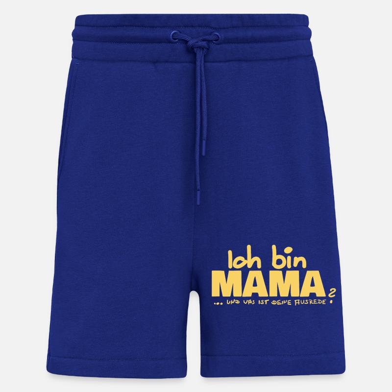 Ich bin Mama Mutterschaft Statement - Shorts - made by SPREAD - Iconic Blue