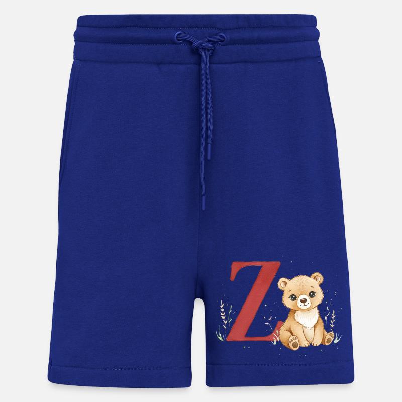 Z-Bärchen: Großes Z mit Bärchen - Shorts - made by SPREAD - Iconic Blue