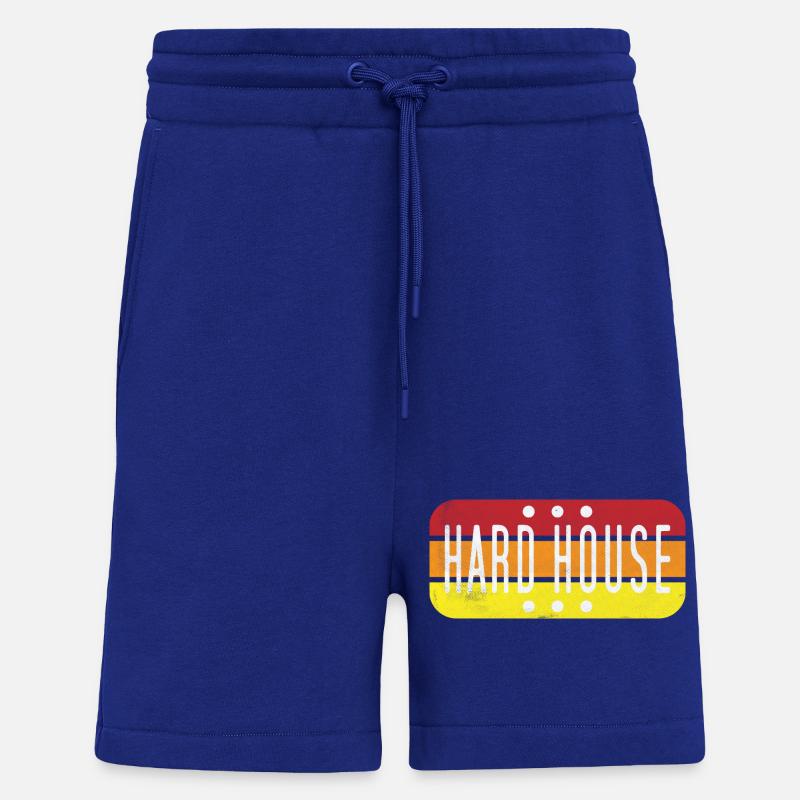Gradient de maison rigide - Short bio décontracté fabriqué en UE - Iconic Blue