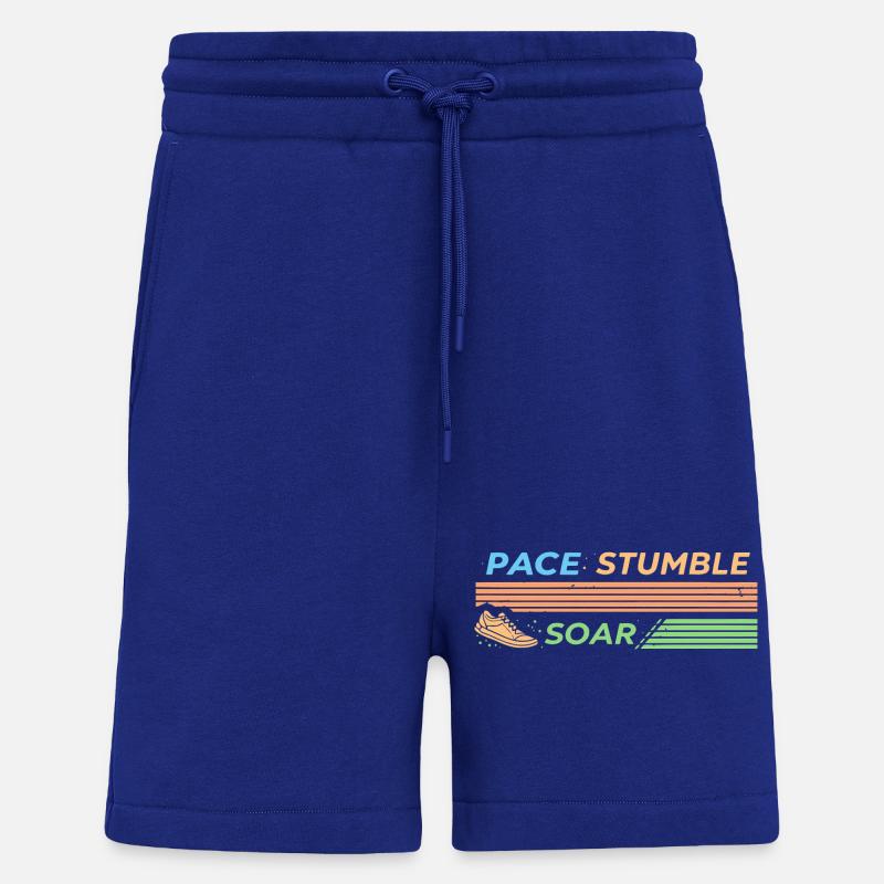 PACE STUMBLE SOAR - Short bio décontracté fabriqué en UE - Iconic Blue