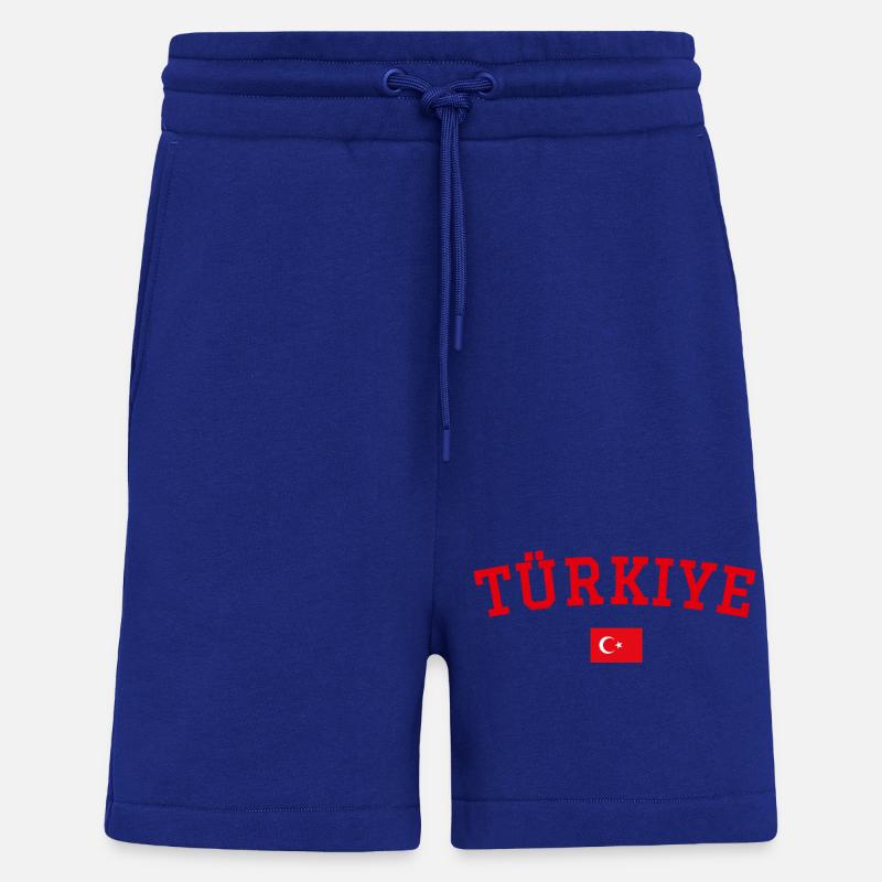 Türkei Flagge Design Rot - Shorts - made by SPREAD - Iconic Blue