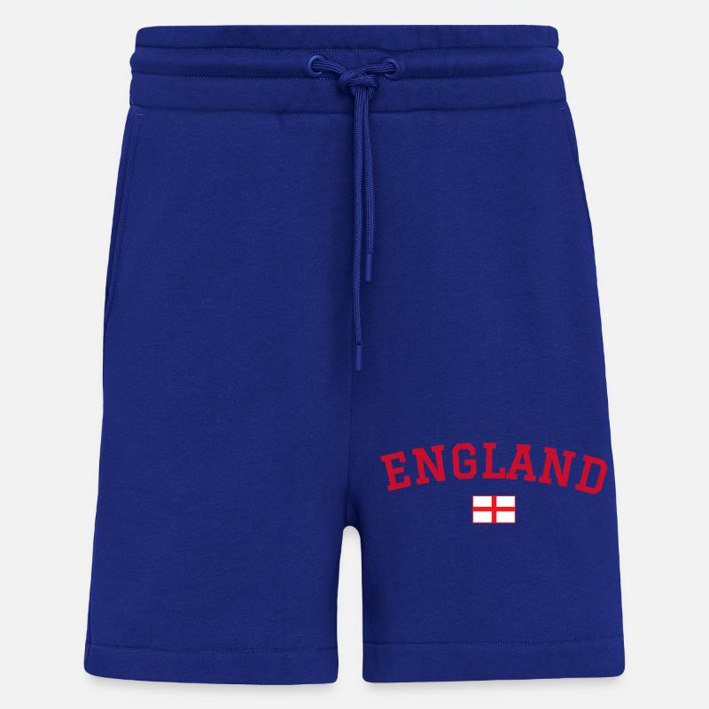 England Flag Design Red - Shorts - made by SPREAD - Iconic Blue