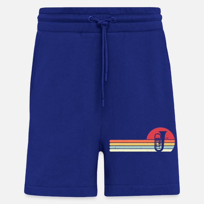 Rainbow Brass Sunset - Shorts - made by SPREAD - Iconic Blue