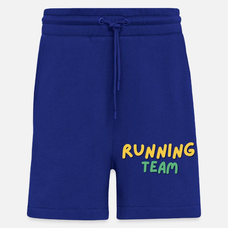 Équipe de course - Short bio décontracté fabriqué en UE - Iconic Blue