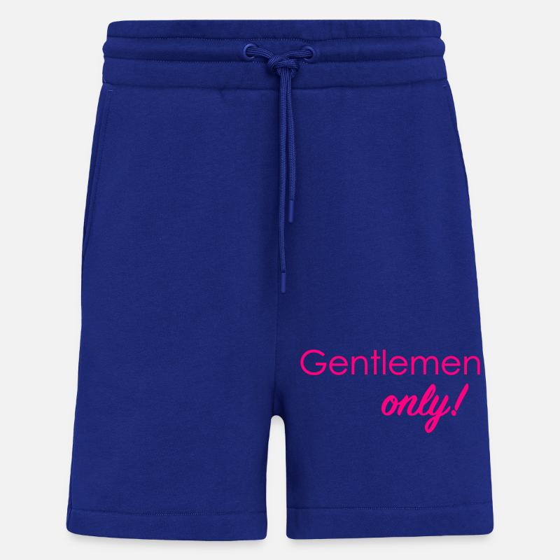 Gentlemen only! - Shorts - made by SPREAD - Iconic Blue