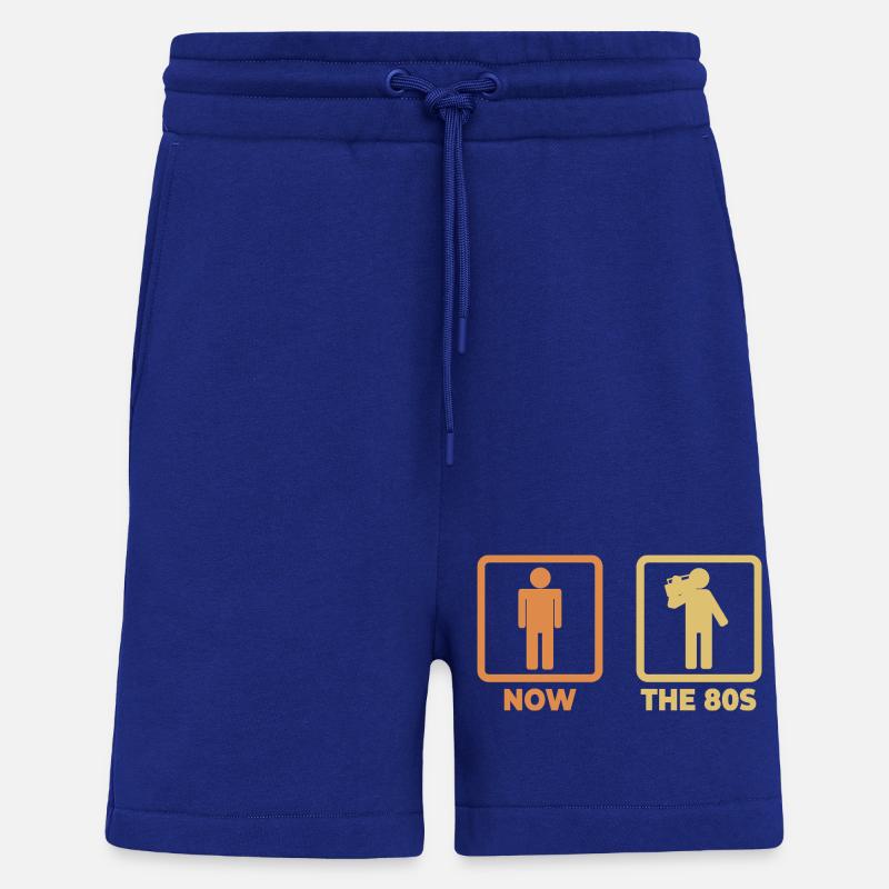 Ich als 80er Liebhaber - Shorts - made by SPREAD - Iconic Blue