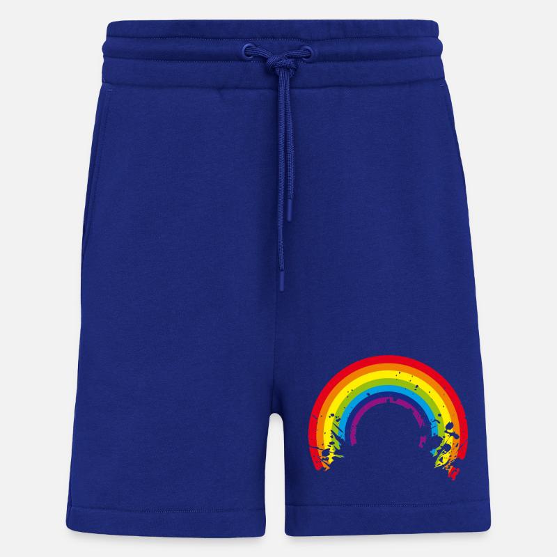 rainbow regenbogen - Shorts - made by SPREAD - Iconic Blue