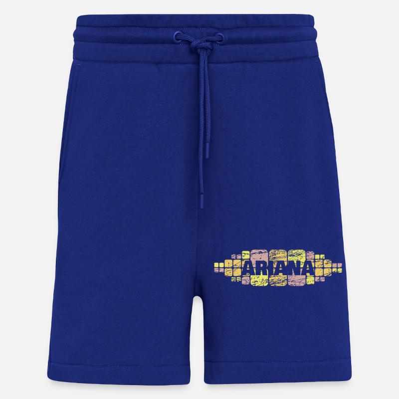 Cadeau pour Ariana - Short bio décontracté fabriqué en UE - Iconic Blue