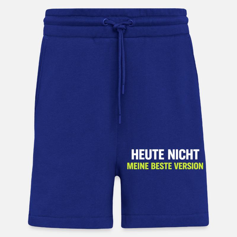 Heute Nicht Meine Beste Version - Shorts - made by SPREAD - Iconic Blue