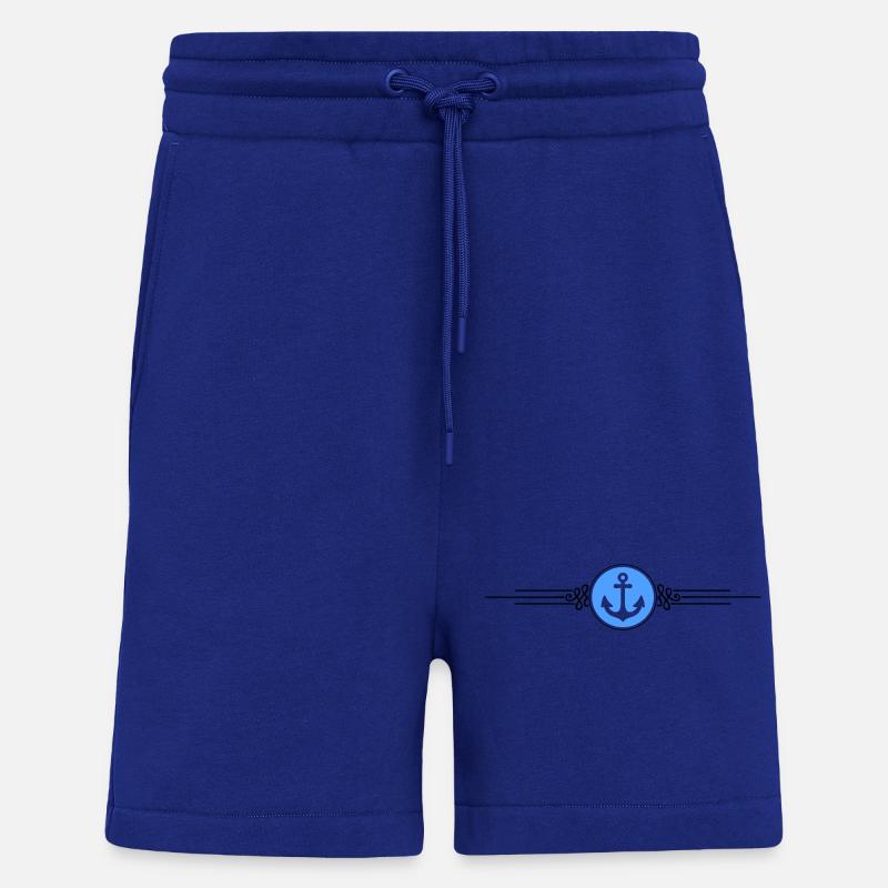 Symbole d’ancre Dash - Short bio décontracté fabriqué en UE - Iconic Blue