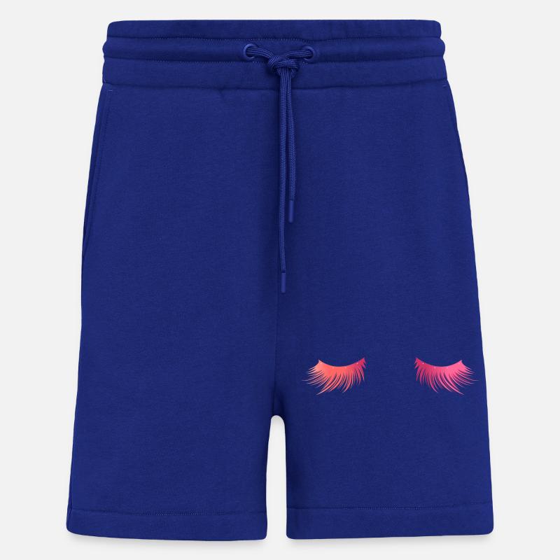 Lange schöne Wimpern - Geschenk - Shorts - made by SPREAD - Iconic Blue