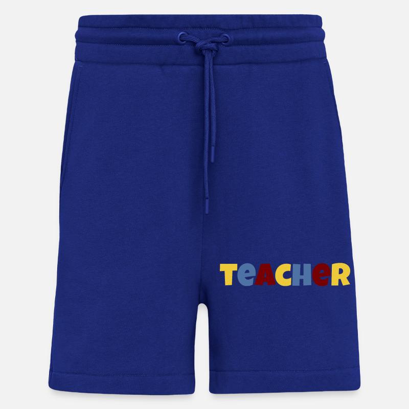 Lehrer bunter Text - Shorts - made by SPREAD - Iconic Blue