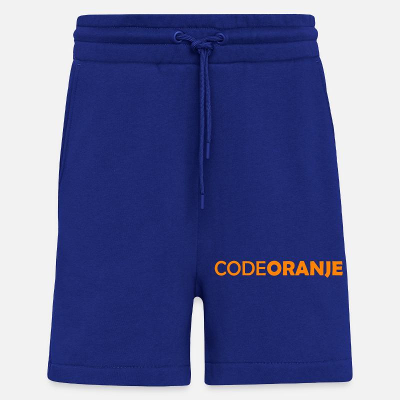 Code Oranje - Pays-Bas - Niederlande - Short bio décontracté fabriqué en UE - Iconic Blue