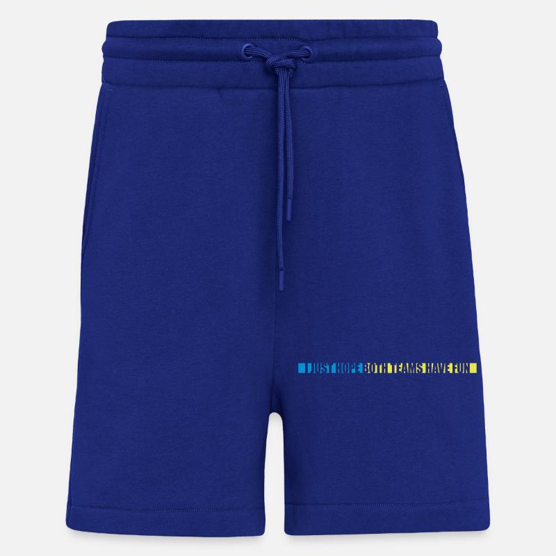 Both Teams Have Fun - Shorts - made by SPREAD - Iconic Blue