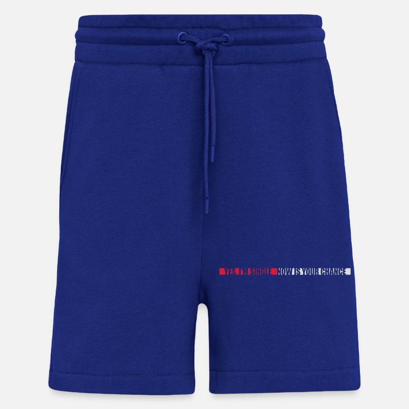 célibataire maintenant votre chance - Short bio décontracté fabriqué en UE - Iconic Blue