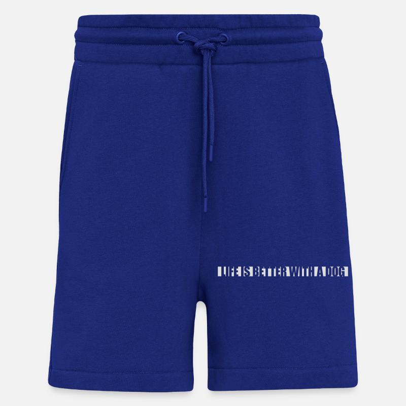 better with a dog - Shorts - made by SPREAD - Iconic Blue