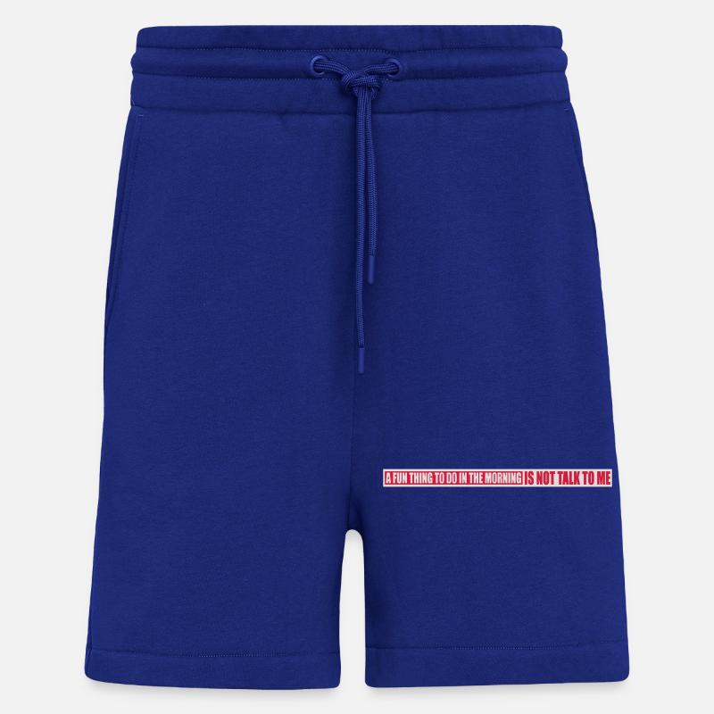 not talk to me - Shorts - made by SPREAD - Iconic Blue