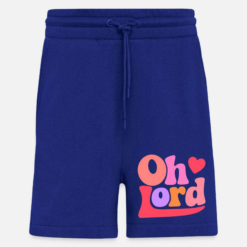 Oh Lord - Shorts - made by SPREAD - Iconic Blue
